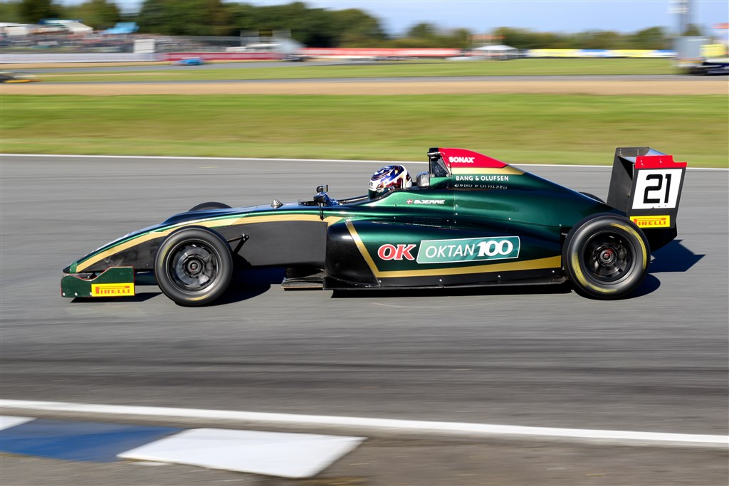 Mathias Bjerre Jakobsen i Mygale M14-F4
(Foto: Drustrup foto)